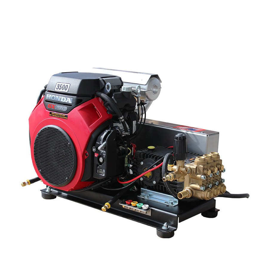 Honda GX690 8GPM Pressure Washer Mobile Skids