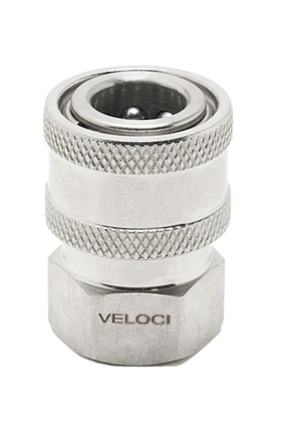 1/4" QC Coupler x 1/4" FPT